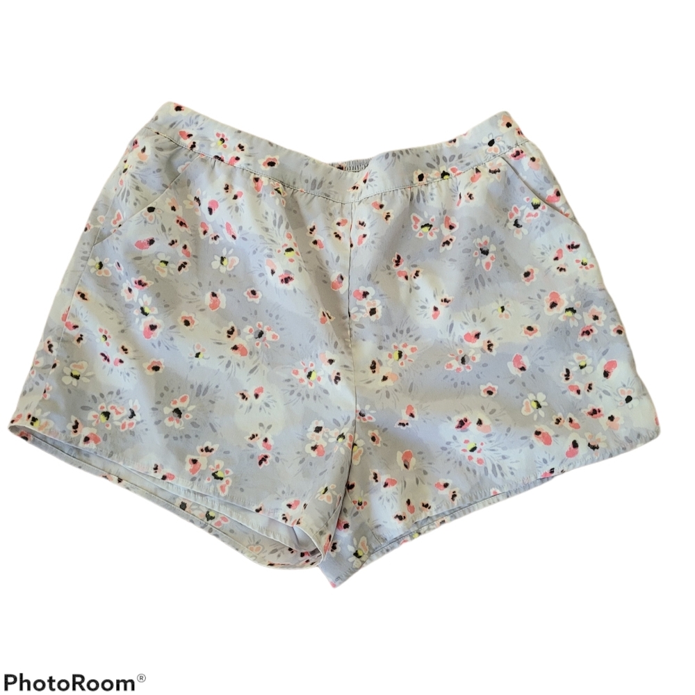 Lauren Conrad floral dress shorts lined Large